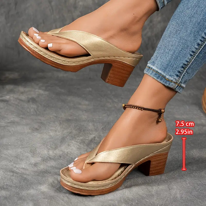 Marlene | Women's Elegant Comfort Sandals — Gold — Willow & Wren Melbourne