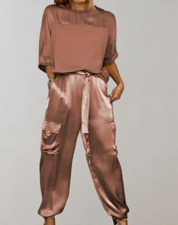 Freya | Women's Two-Piece Trouser Set — Willow & Wren Melbourne