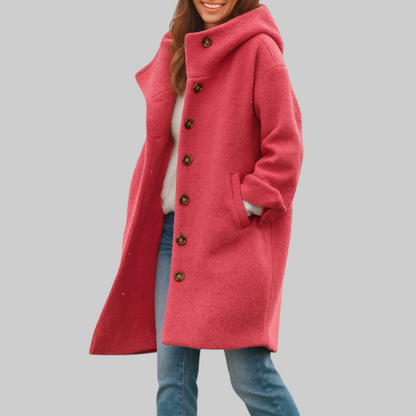 Rose | Women's Comfortable Long Coat — Willow & Wren Melbourne