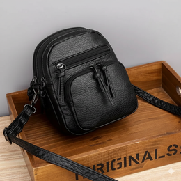 Rose | Women's Multi-Zip Crossbody Bag — Willow & Wren Melbourne