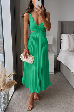Connie | Women's Pleated Dress — Willow & Wren Melbourne