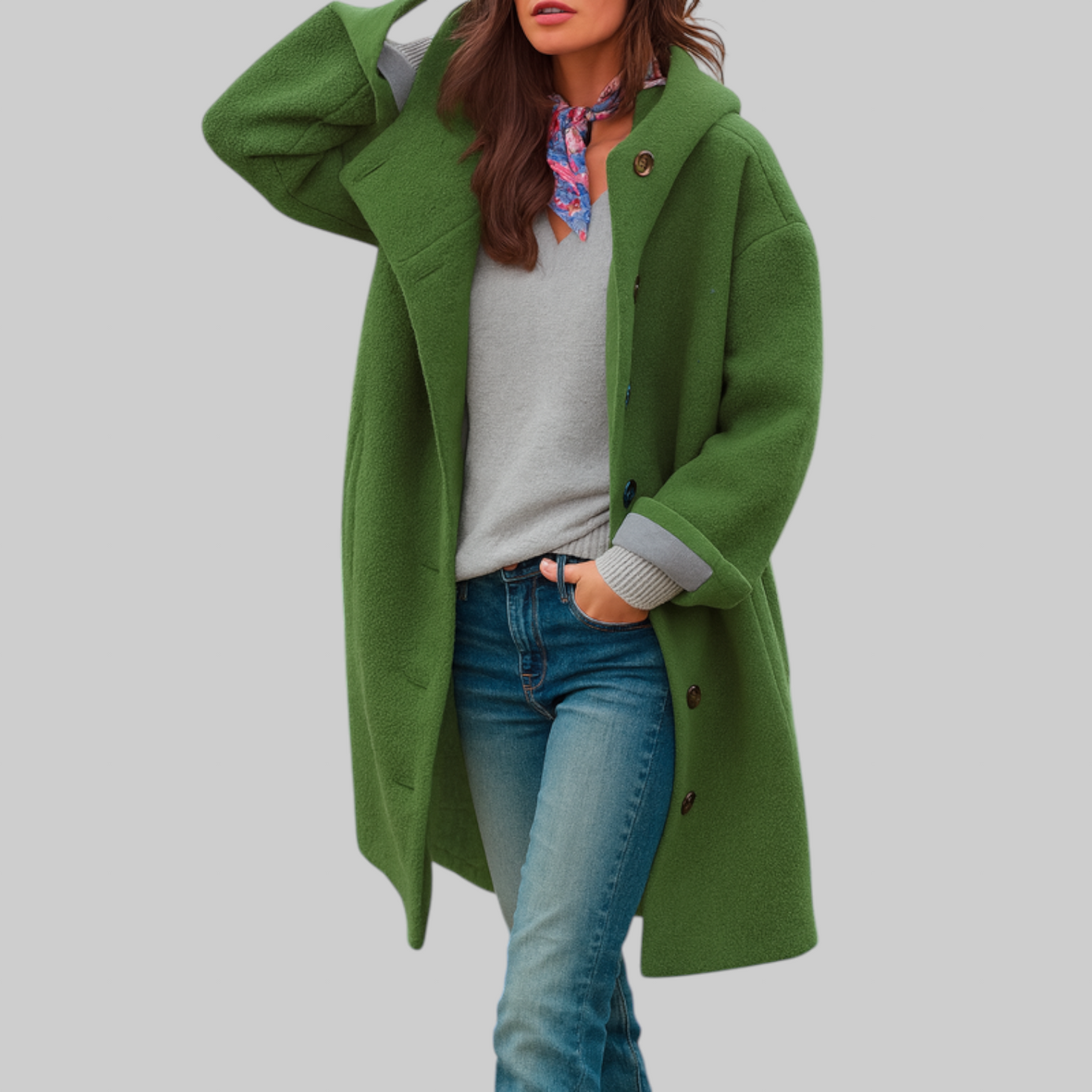 Rose | Women's Comfortable Long Coat — Willow & Wren Melbourne
