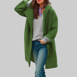Rose | Women's Comfortable Long Coat — Willow & Wren Melbourne
