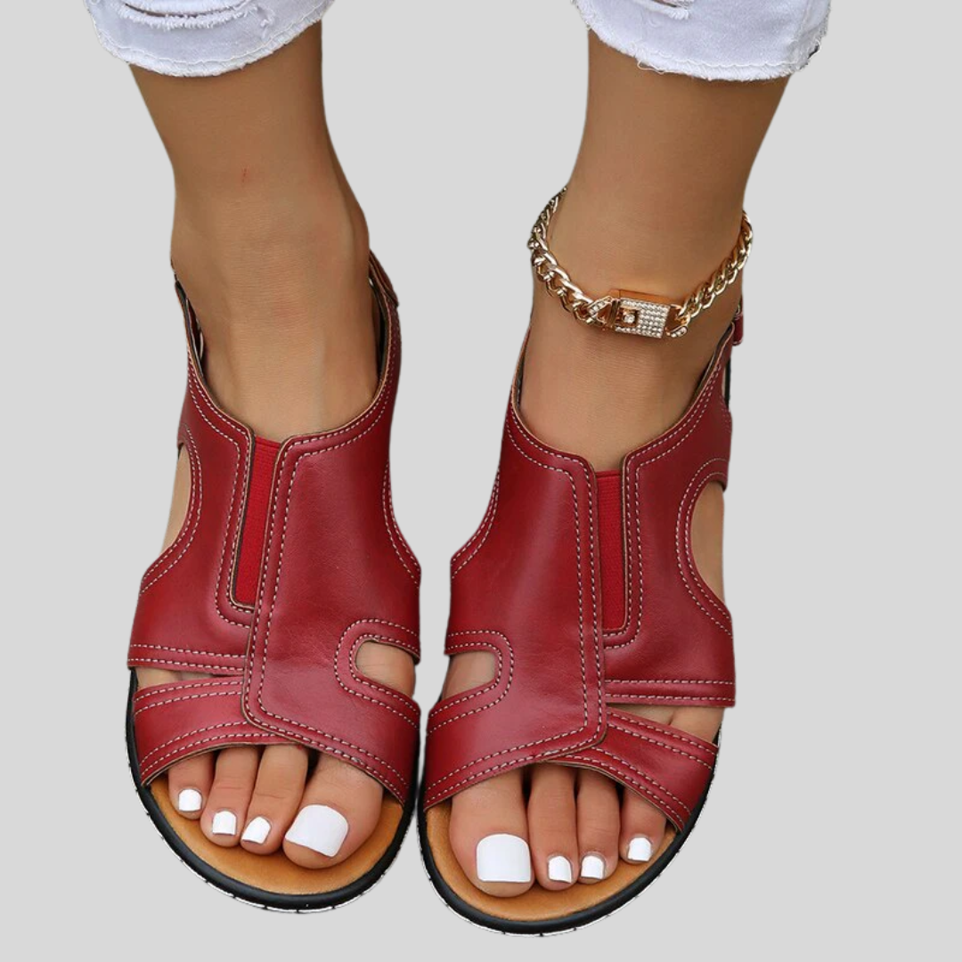 Joanna | Women's Heeled Comfort Sandals — Willow & Wren Melbourne