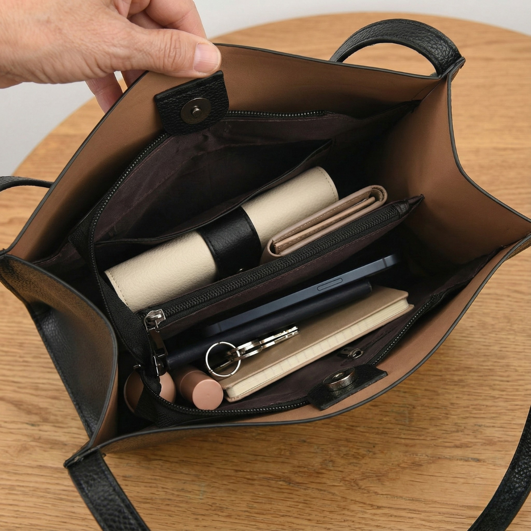 Jessica | Women's Elegant Leather Crossbody Bag — Willow & Wren Melbourne