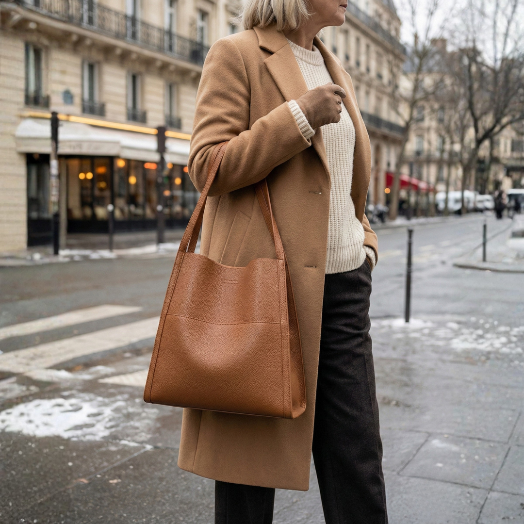 Jessica | Women's Elegant Leather Crossbody Bag — Willow & Wren Melbourne