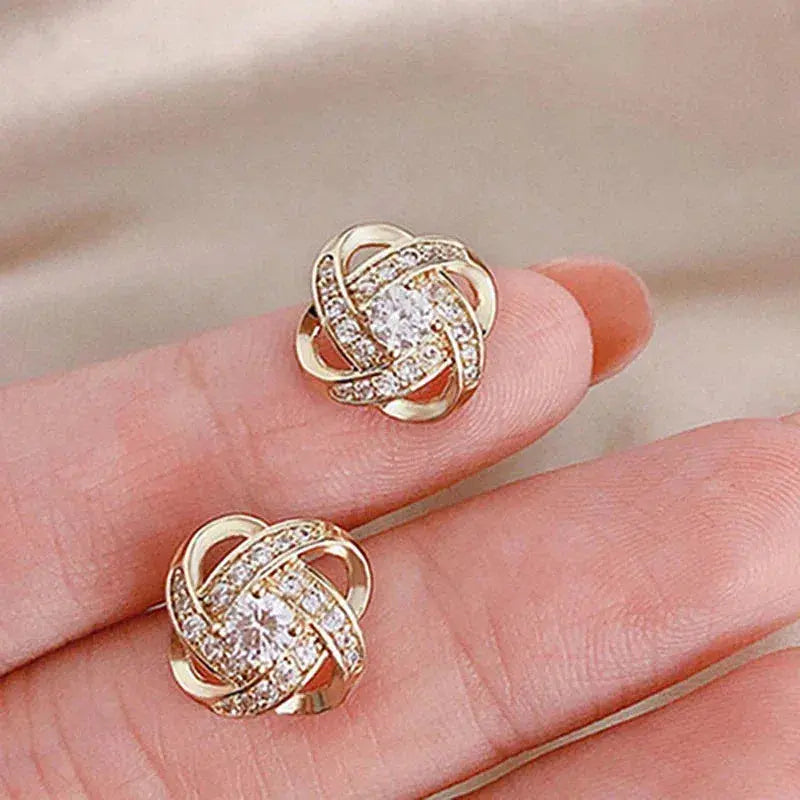Floral | Women's Earrings — Gold — Willow & Wren Melbourne