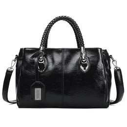 Martha | Women's Classic Handbag — Brown — Willow & Wren Melbourne