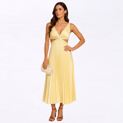 Connie | Pleated Dress