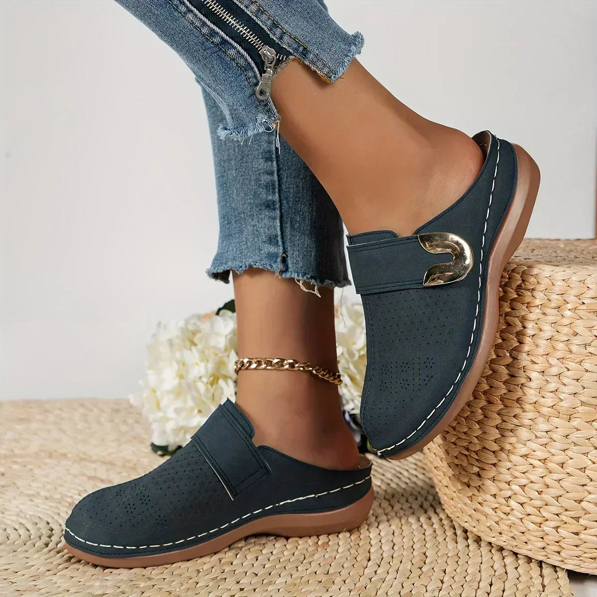 Scarlett | Supportive Wedge Sandals