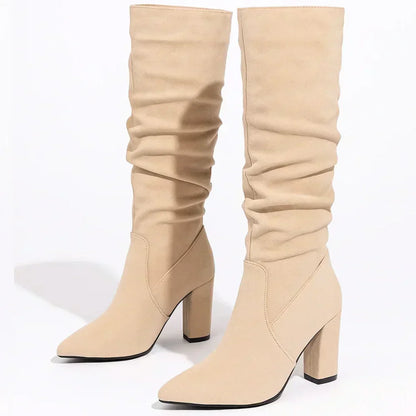 Women's Suede Boots — LANORA