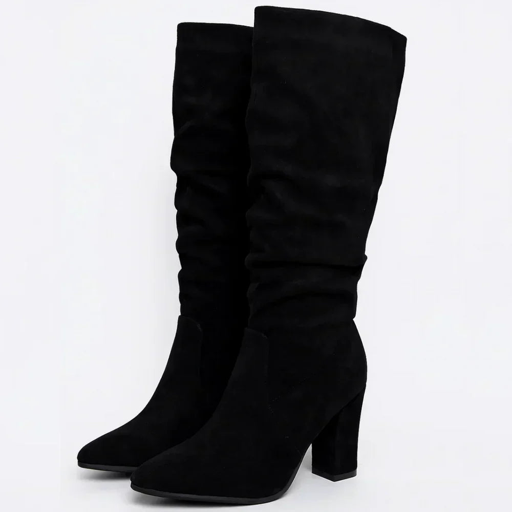 Women's Suede Boots — LANORA