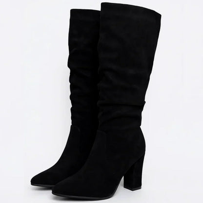 Women's Suede Boots — LANORA
