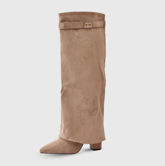 Suedora | Women's Knee-High Boots — Willow & Wren Melbourne