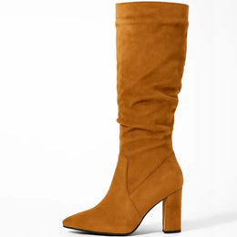 Lanora | Women's Slouch Knee-High Boots — Willow & Wren Melbourne