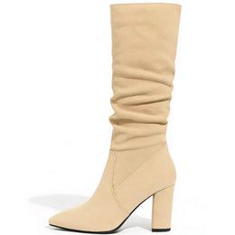 Lanora | Women's Slouch Knee-High Boots — Willow & Wren Melbourne