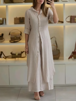 Lottie | Women's Elegant Wide-Leg Set — Willow & Wren Melbourne