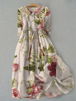 Emilia | Women's Floral Lace-Up Dress — Willow & Wren Melbourne