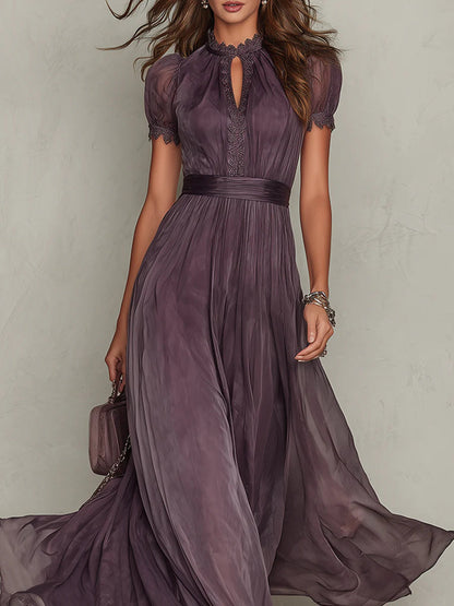 Mia | Elegant Chiffon Maxi Dress