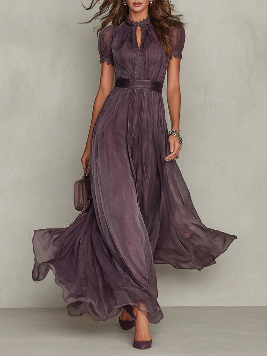 Mia | Elegant Chiffon Maxi Dress