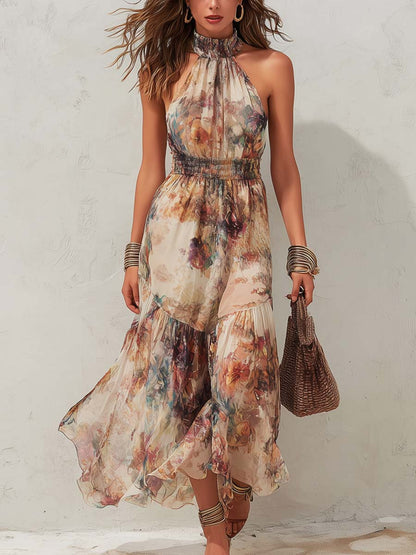 Freya | Floral Midi Dress
