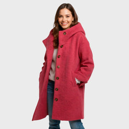 Rose | Women's Comfortable Long Coat — Willow & Wren Melbourne