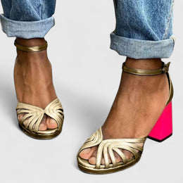 Linda | Women's Refined Heeled Sandals — Willow & Wren Melbourne
