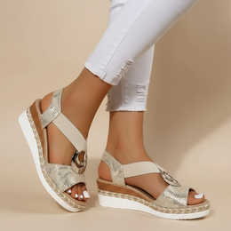 Audrey | Women's Elegant Platform Sandals — Willow & Wren Melbourne