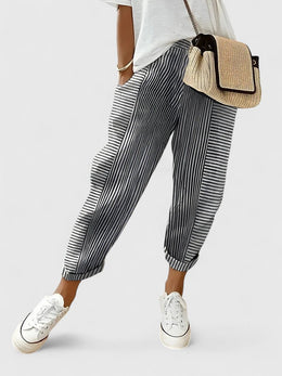 Freya | Women's Comfortable Trousers — Light Red — Willow & Wren Melbourne
