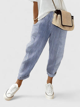Freya | Women's Comfortable Trousers — Light Red — Willow & Wren Melbourne
