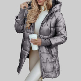 Holly | Women's Elegant Hooded Coat — Willow & Wren Melbourne