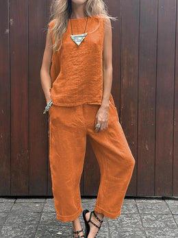 Charlotte | Women's Wide-Leg Relaxed Set — Willow & Wren Melbourne