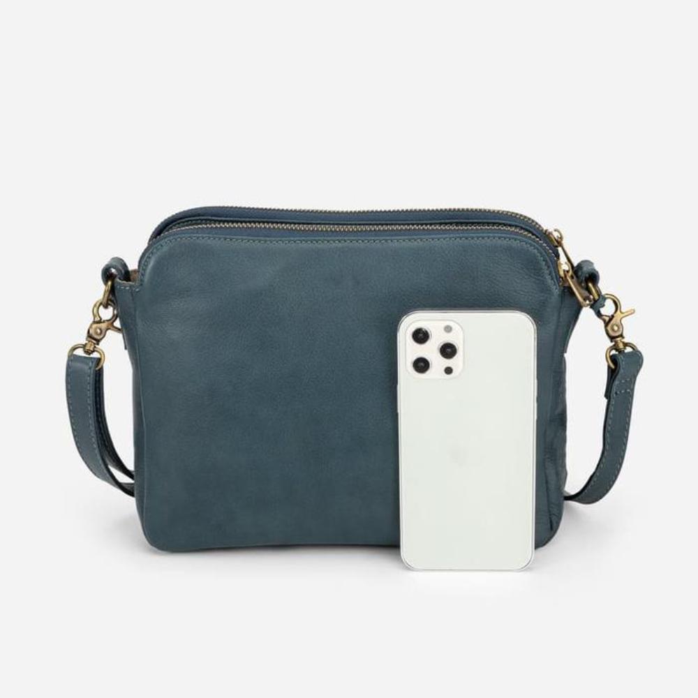 Lottie | Women's Classic Leather Crossbody Bag — Willow & Wren Melbourne