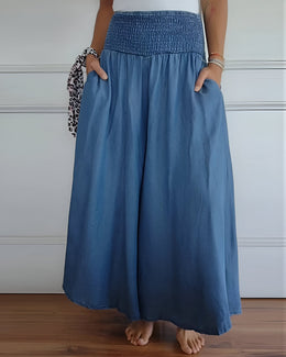 Marlene | Women's Lightweight Printed Skirt — Willow & Wren Melbourne