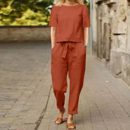 Joanna | Women's Wide-Leg Set — Willow & Wren Melbourne
