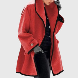 Sophie | Women's Contrast-Trim Jacket — Willow & Wren Melbourne