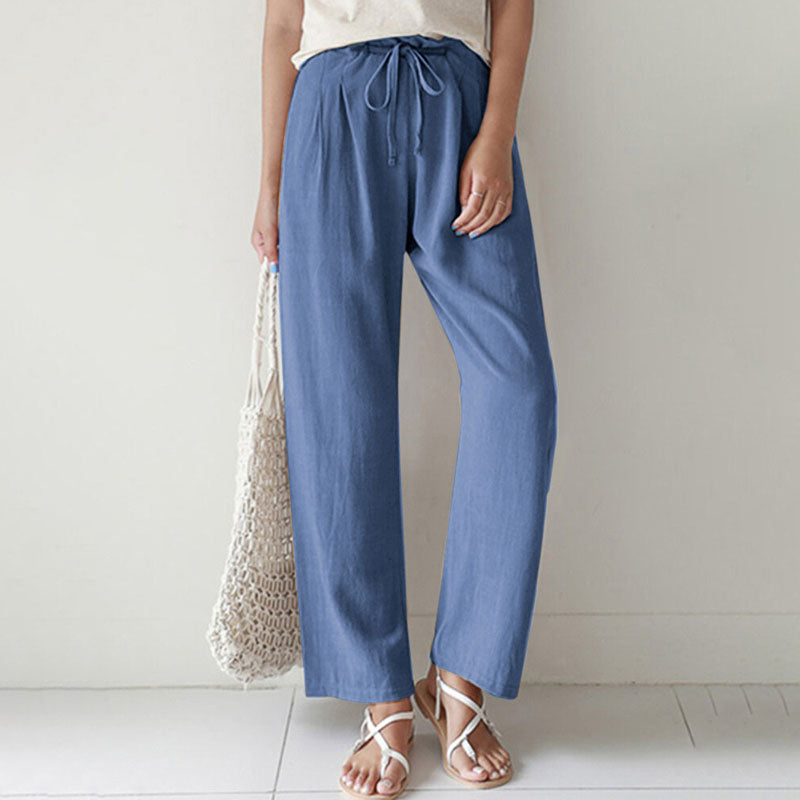 Georgia | Women's Drawstring Trousers — Willow & Wren Melbourne