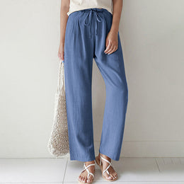 Georgia | Women's Drawstring Trousers — Willow & Wren Melbourne