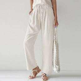 Georgia | Women's Drawstring Trousers — Willow & Wren Melbourne