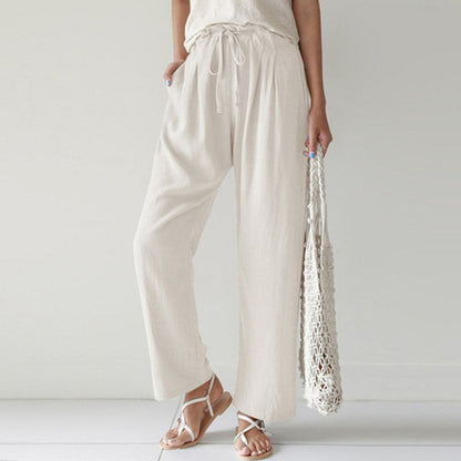 Georgia | Women's Drawstring Trousers — Willow & Wren Melbourne