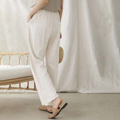 Georgia | Women's Drawstring Trousers — Willow & Wren Melbourne