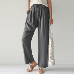 Georgia | Women's Drawstring Trousers — Willow & Wren Melbourne