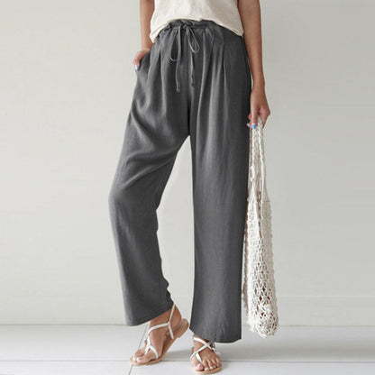 Georgia | Women's Drawstring Trousers — Willow & Wren Melbourne