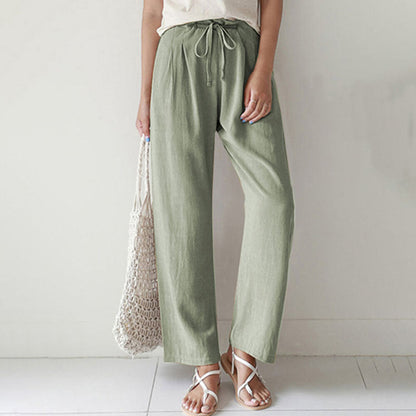 Georgia | Women's Drawstring Trousers — Willow & Wren Melbourne