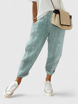 Freya | Women's Comfortable Trousers — Light Red — Willow & Wren Melbourne