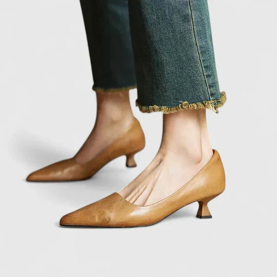 Gwendolyn | Women's Heeled Comfort Shoes — Willow & Wren Melbourne