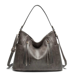 Hazel | Women's Fringed Shoulder Bag — Willow & Wren Melbourne