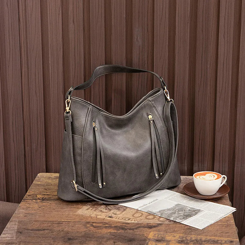 Hazel | Women's Fringed Shoulder Bag — Willow & Wren Melbourne