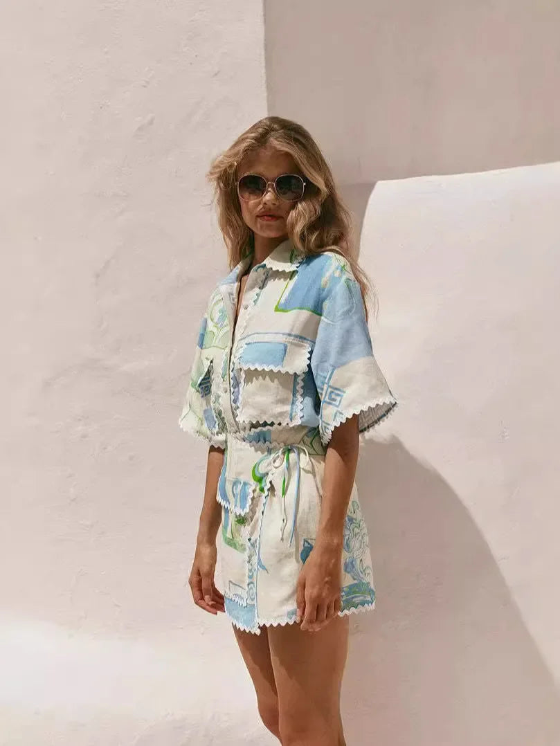 Hazel | Women's Patchwork Set — Willow & Wren Melbourne