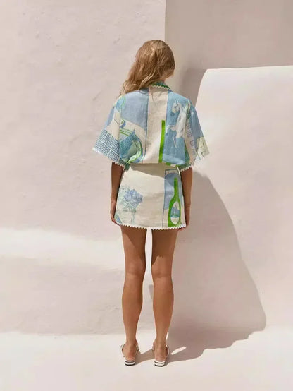 Hazel | Women's Patchwork Set — Willow & Wren Melbourne